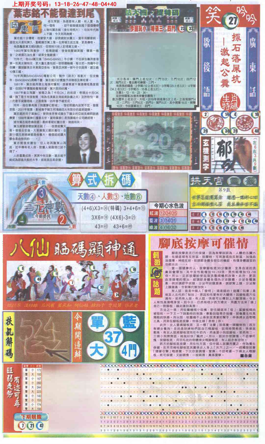 094期新报跑狗-1(正面)[图]